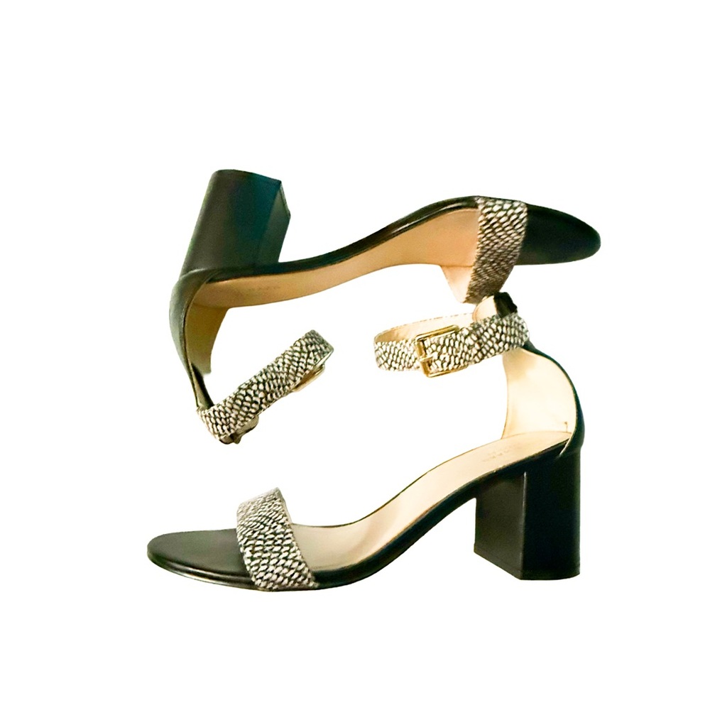 COLE HAAN Chic Clarette II Open Toe Summer Sandal Reptile Women’s Size 9 B - Picture 4 of 13